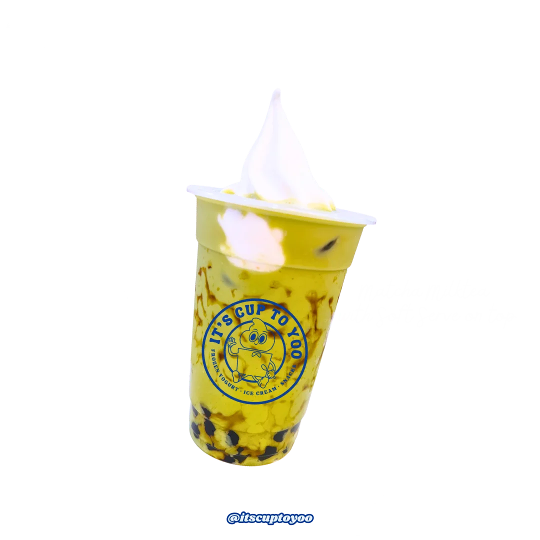 Matcha milktea float