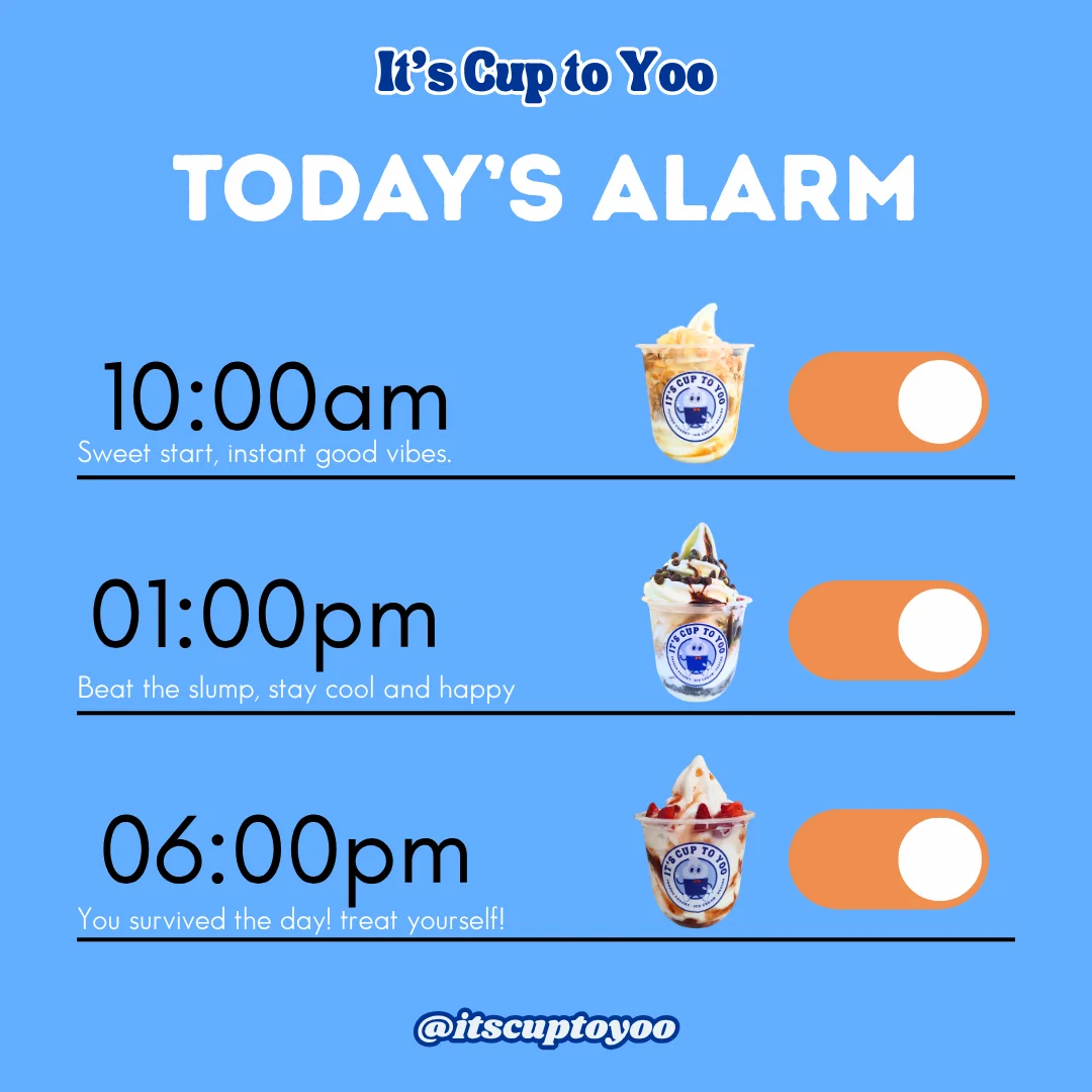 alarm cup